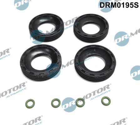 DR.MOTOR AUTOMOTIVE Dichtungssatz, Einspritzdüse FORD,FIAT,PEUGEOT DRM0195S 1609848280,1982A0,1609848280  1609848280,1982A0