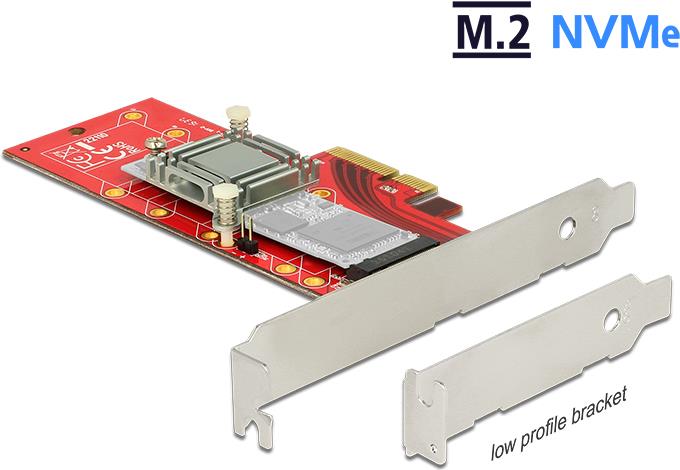 PCIe>1x M.2 110mm m.Kühlkörper, Controller