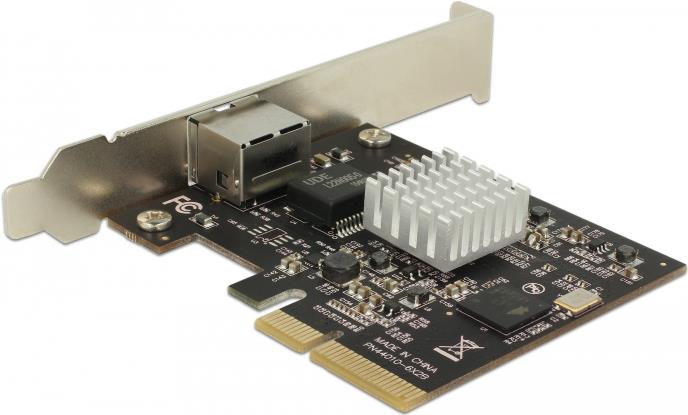 PCIe Karte > 1x 10 Gigabit LAN NBASE-T RJ45, LAN-Adapter