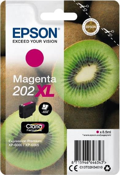 Tinte 202XL magenta C13T02H34010