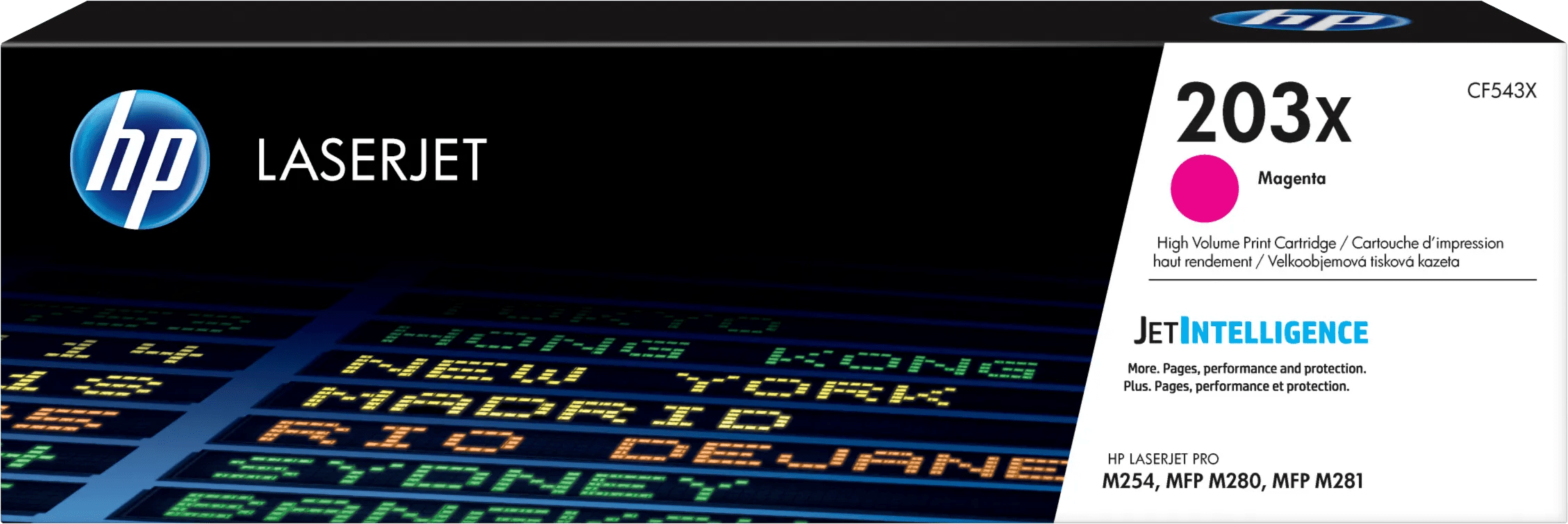 Toner magenta 203X (CF543X)