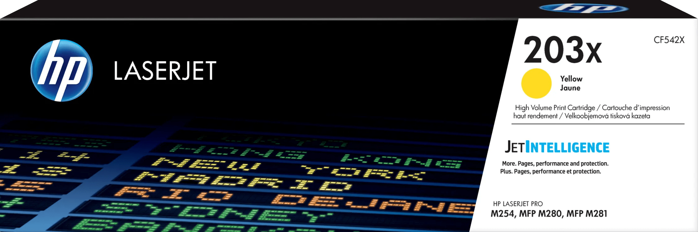 Toner gelb 203X (CF542X)