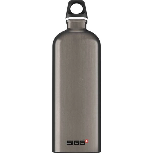 Alu Traveller Smoked Pearl 1 Liter, Trinkflasche