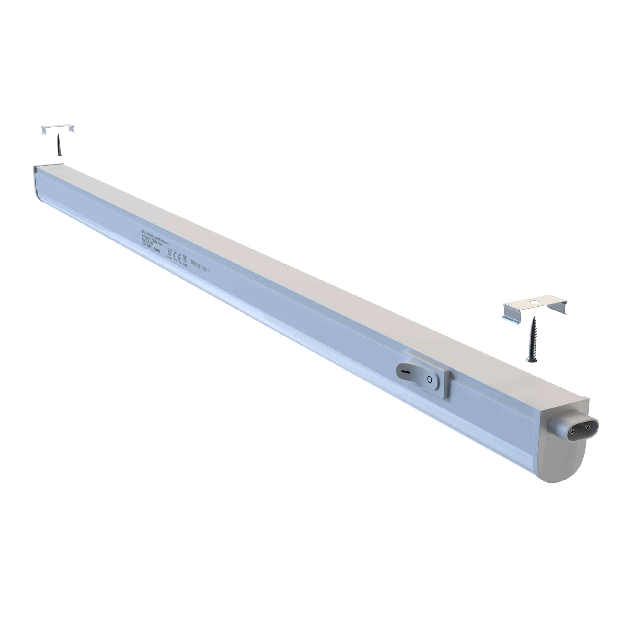 LED Unterbauleuchte, 58,5 cm, 8 W, Weiß