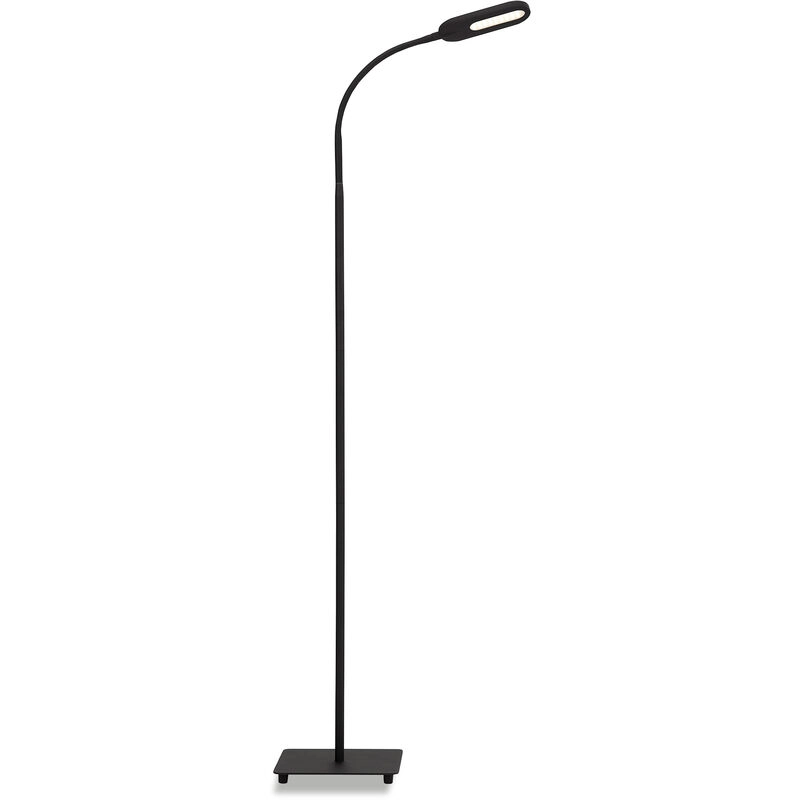 CCT LED Stehleuchte, 158,6 cm, 8 W, Schwarz