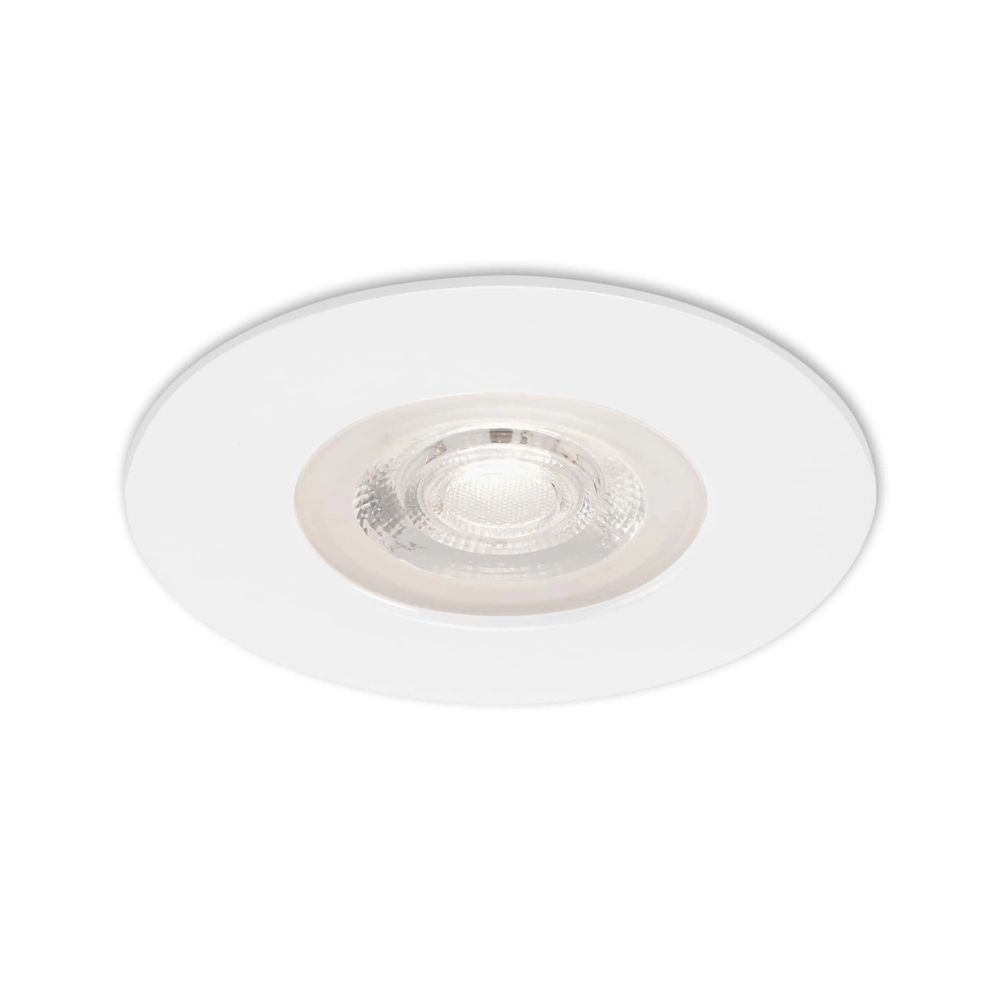 LED Einbauleuchte, Ø 9 cm, 5 W, Weiß