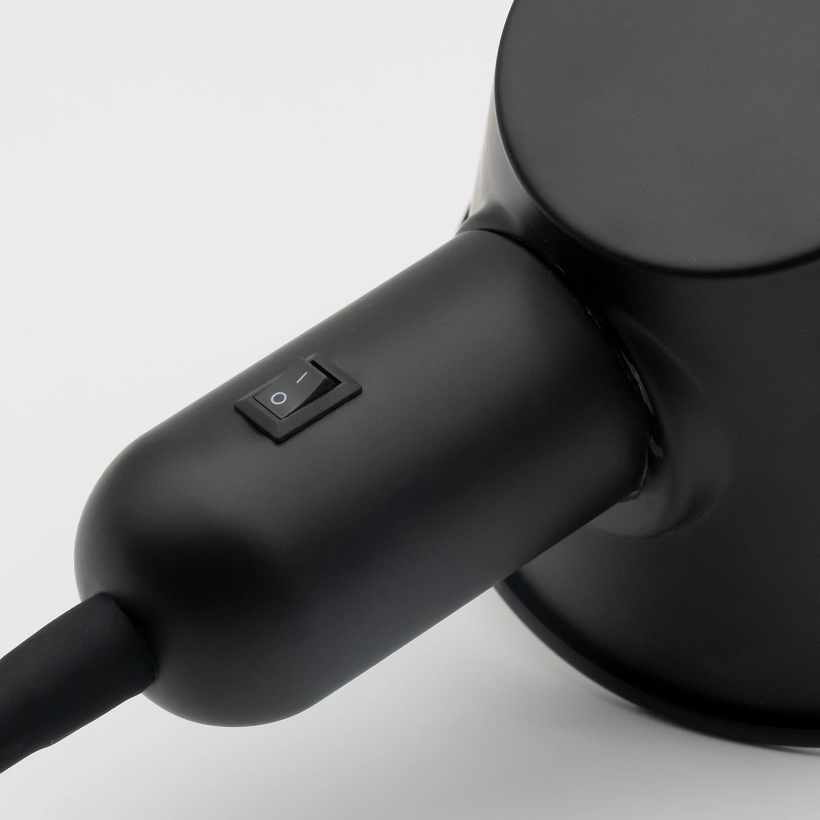 Stehleuchte, 152 cm, exkl. 1x E27, max. 10 W, schwarz