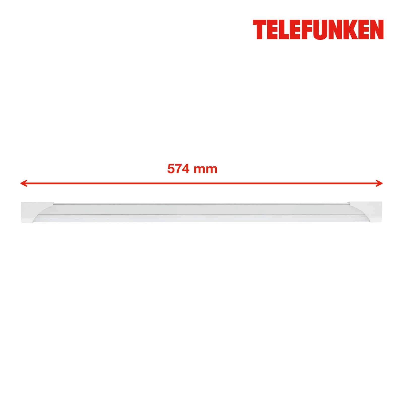 TELEFUNKEN LED Unterbauleuchte, 57,4 cm, 8 W, Weiß