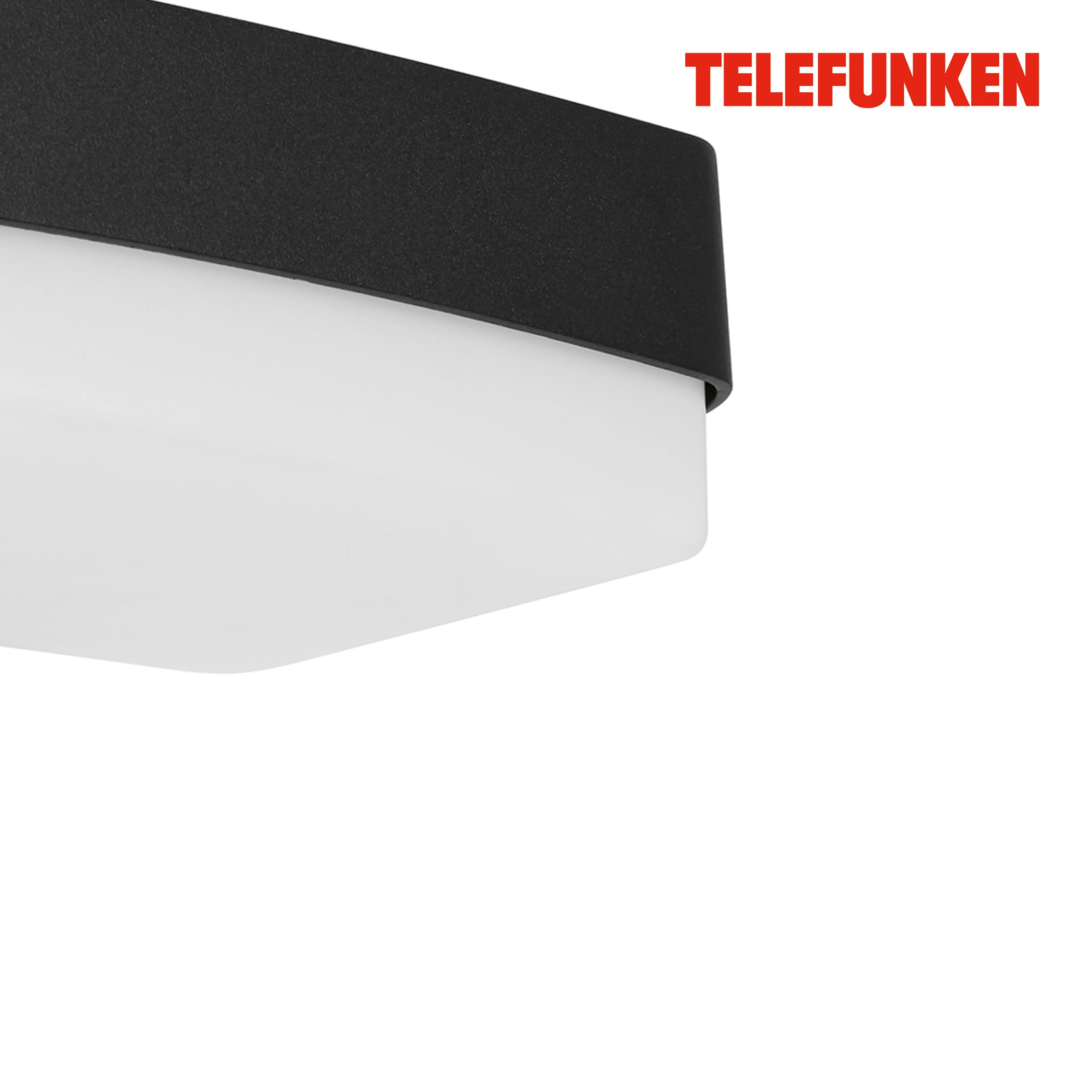 TELEFUNKEN LED Außenwandleuchte, 18,2 cm, 14 W, Schwarz