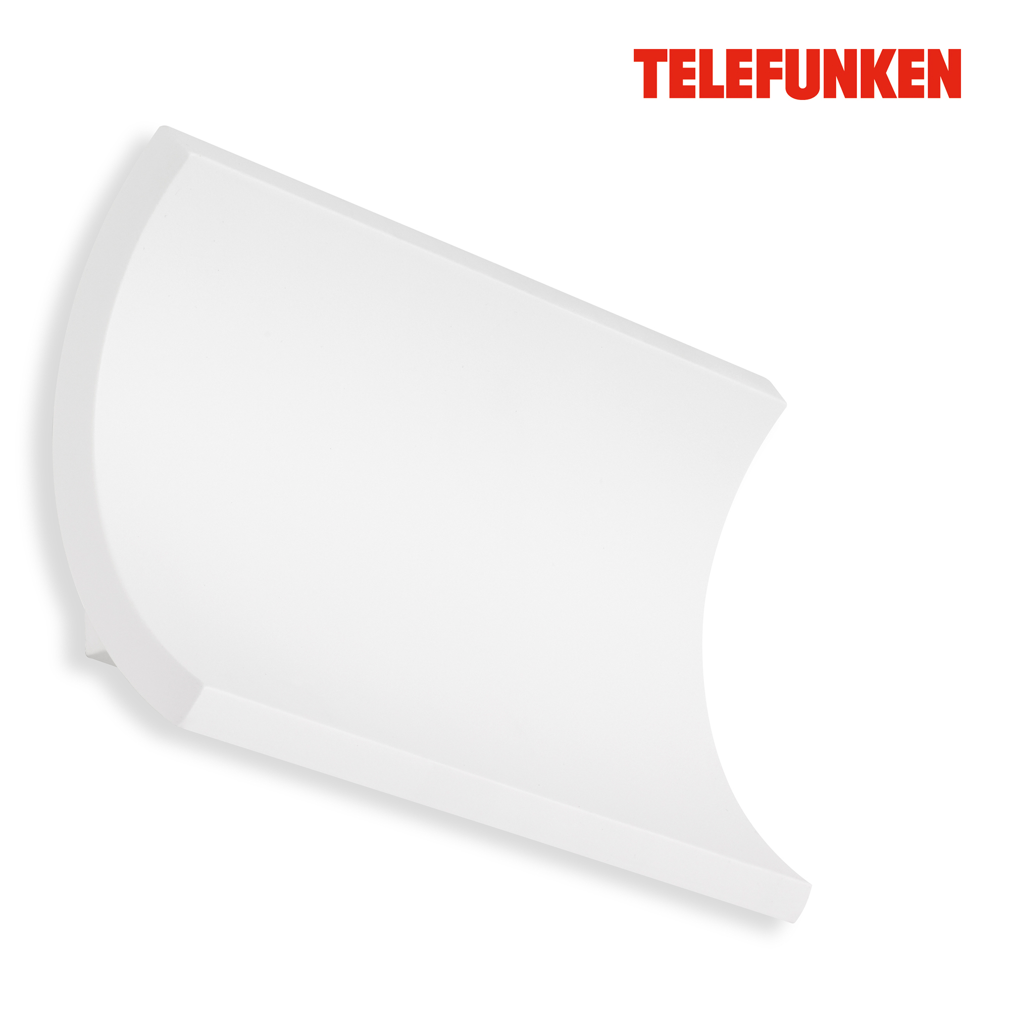 TELEFUNKEN LED Außenwandleuchte, 19,7 cm, 12 W, Weiß