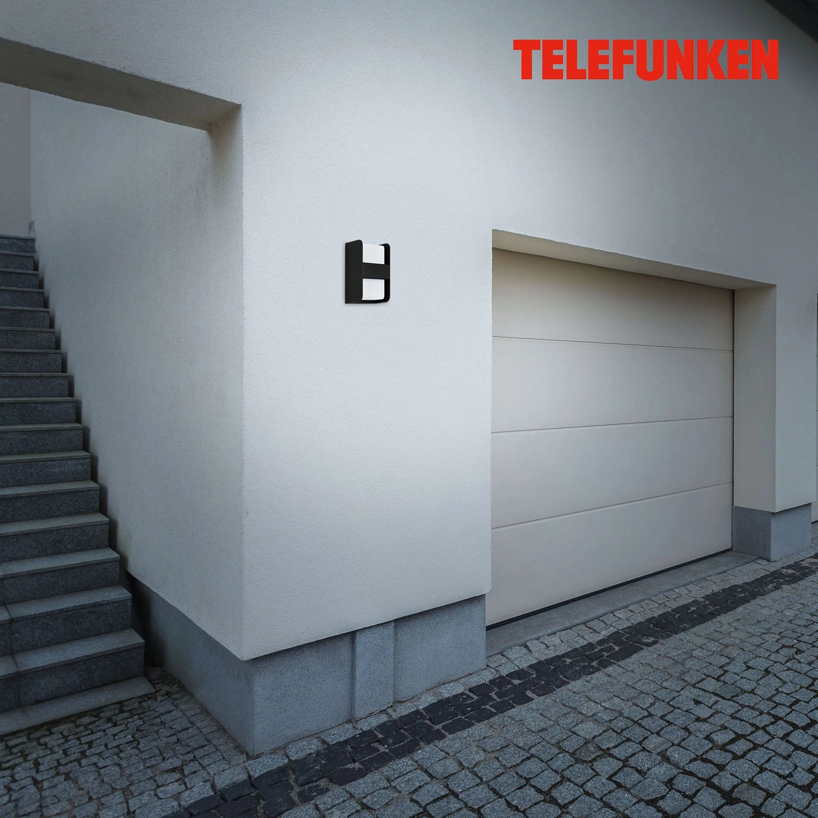 Außenleuchte, schwarz, 1xE27 exkl./ max.12W