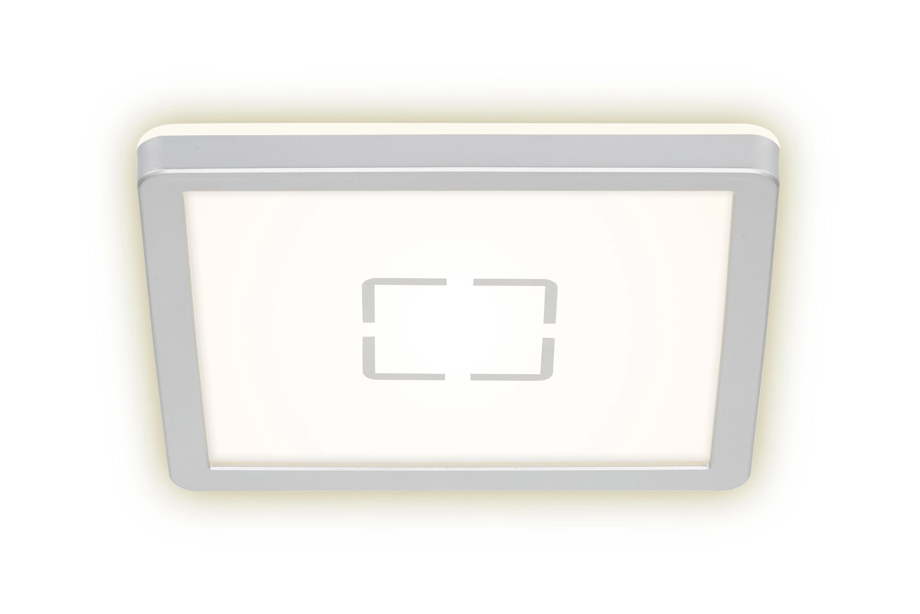 Slim LED Panel, 19 cm, 1400 LUMEN, 12 WATT, Silber