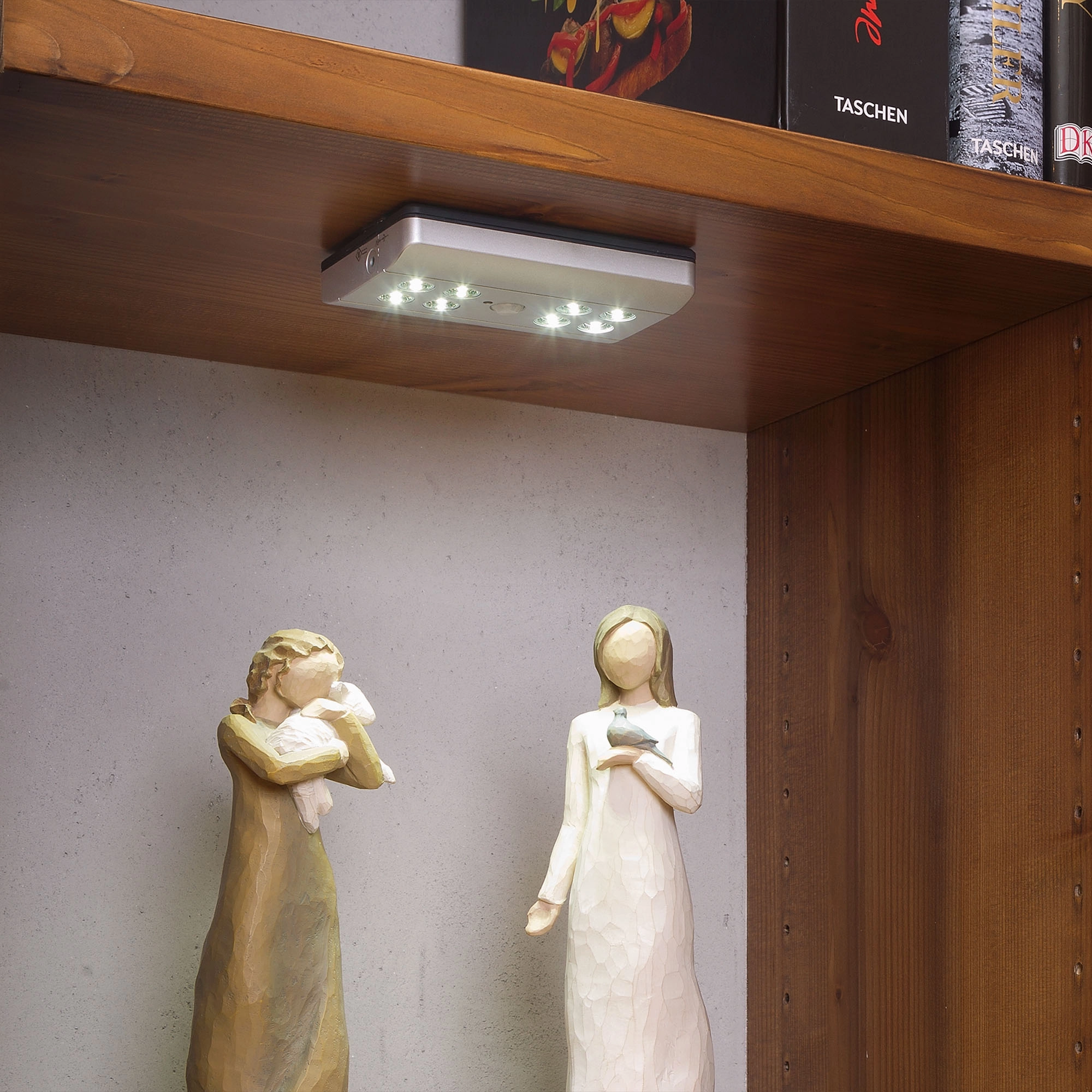 LED Unterbauleuchte, 11,6 cm, 0,64 W, Silber