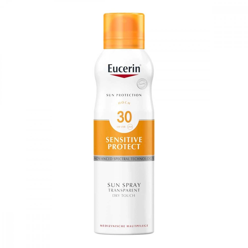 Eucerin Sun Sensitive Protect Spray Transparent Dry Touch LSF 30