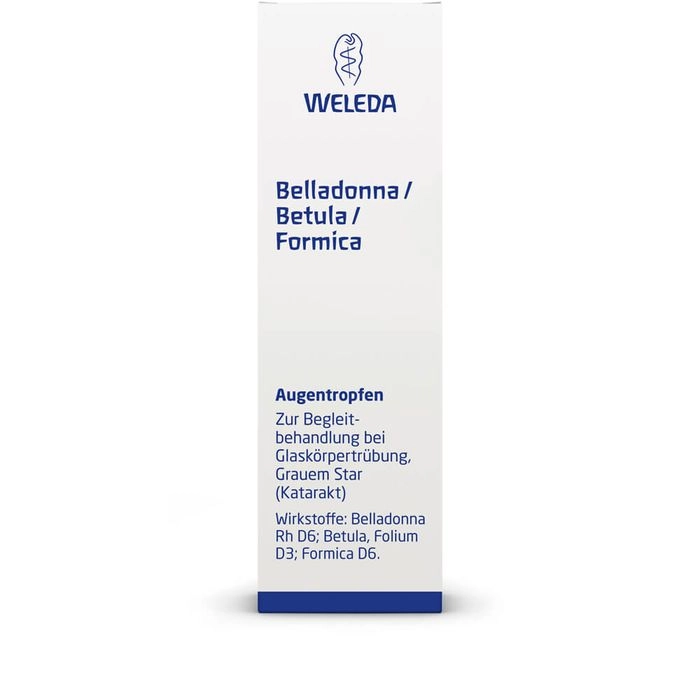 BELLADONNA/BETULA/FORMICA Augentropfen 10 ml