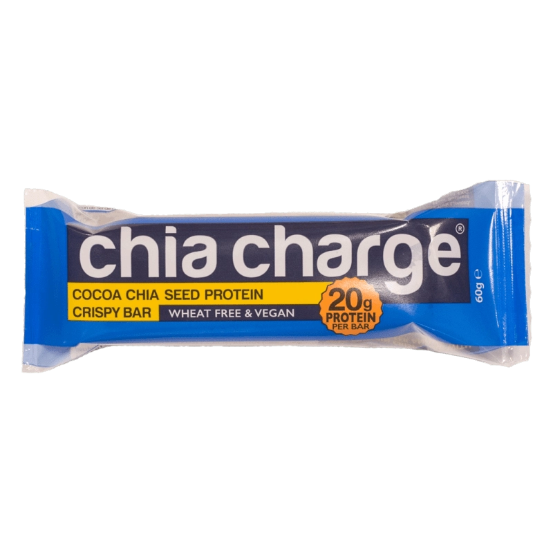 Chia Charge Kakaoprotein knuspriger Riegel (60g)