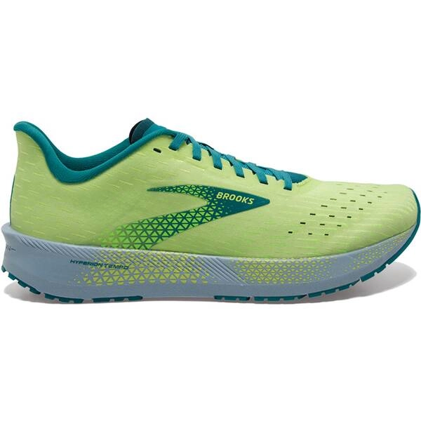 Brooks Hyperion Tempo Dämpfungsschuhe Grün Blau SS22, Größe 42 - EUR