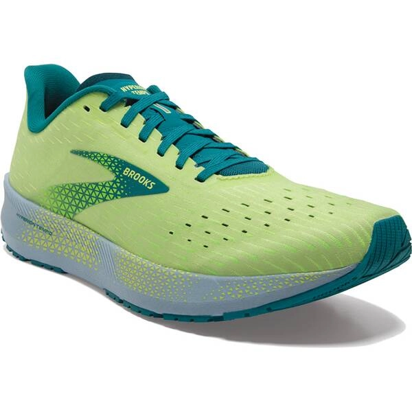 Brooks Hyperion Tempo Dämpfungsschuhe Grün Blau SS22, Größe 42 - EUR