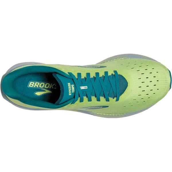 Brooks Hyperion Tempo Dämpfungsschuhe Grün Blau SS22, Größe 44,5 - EUR