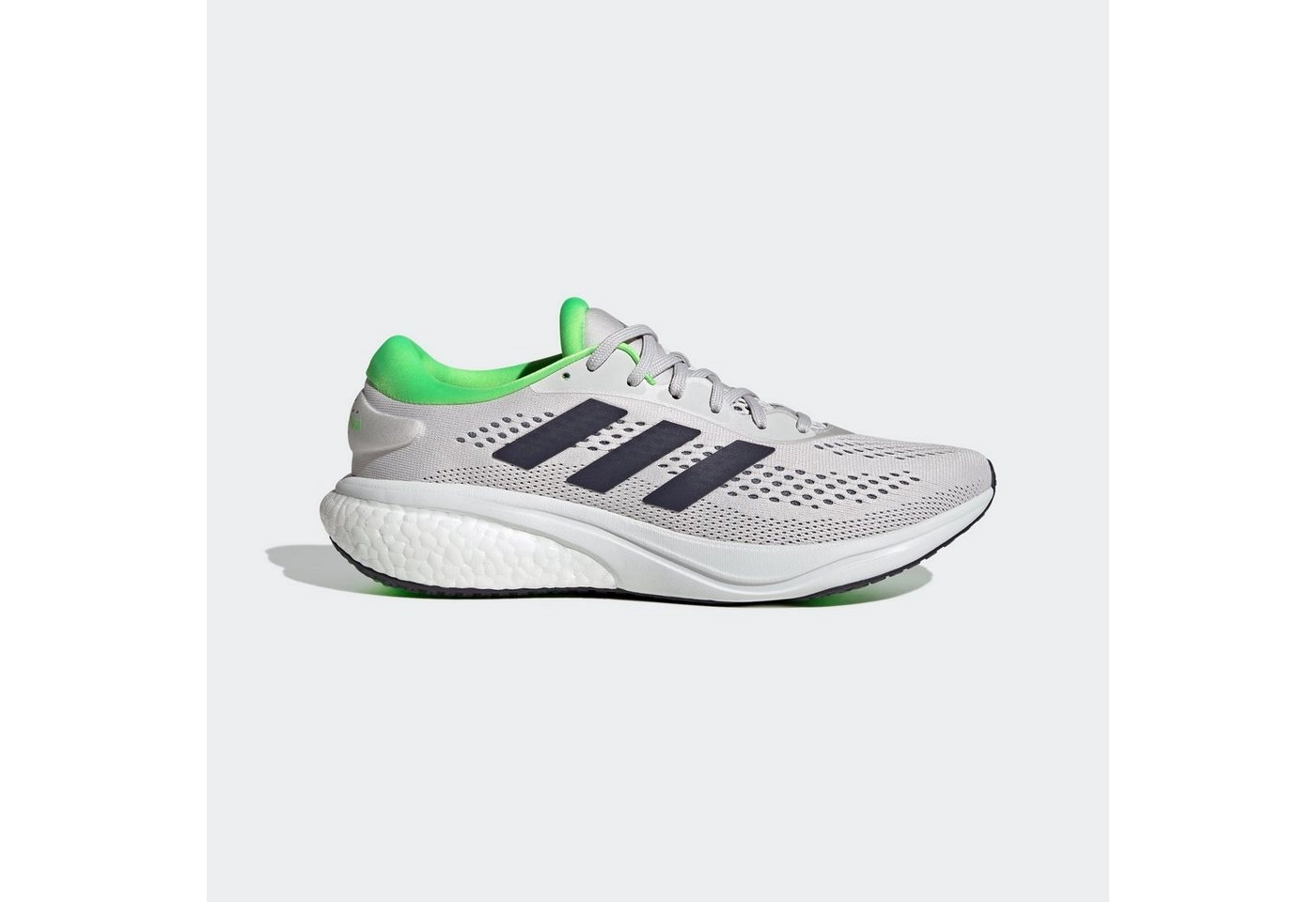 Adidas Supernova 2 M Dämpfungsschuhe Grau Schwarz Grün AW22, Größe UK 8.5