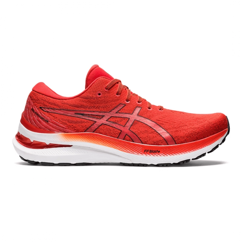 Asics Gel-Kayano 29 Laufschuhe Rot Weiß AW22, Größe 42 - EUR