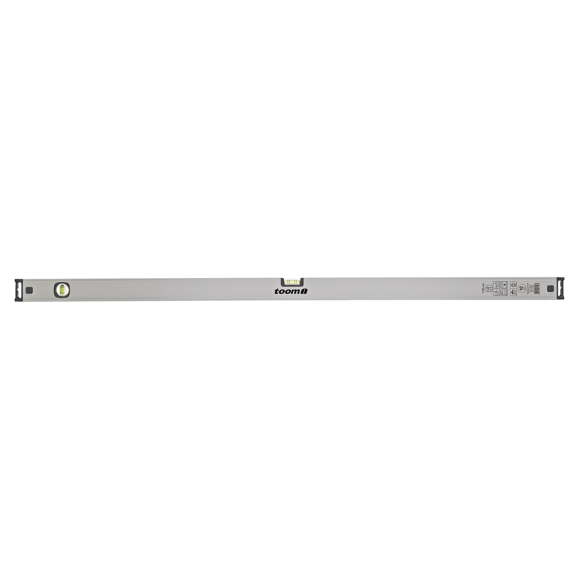 toom Wasserwaage mit Spiegellibelle 120 cm