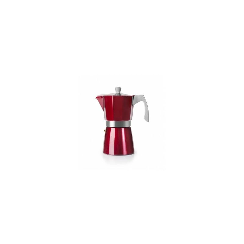 Red induc aluminium-kaffeemaschine