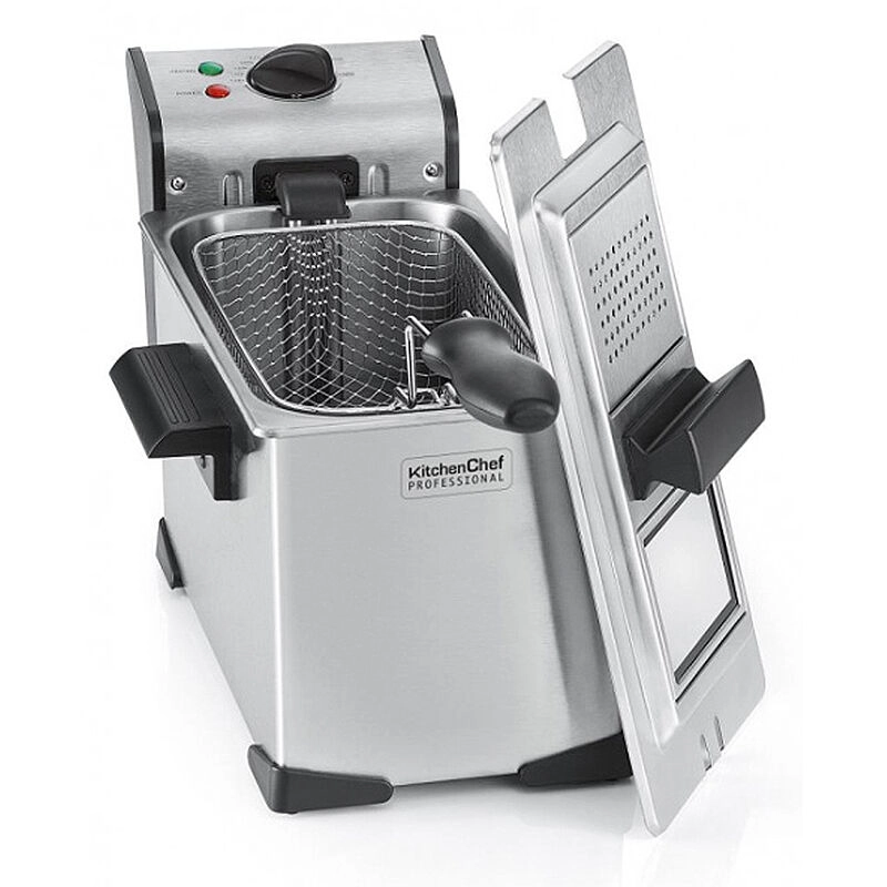 Kitchen Chef - Einzelfritteuse 3.5l 2000w Edelstahl - kcpfr35x