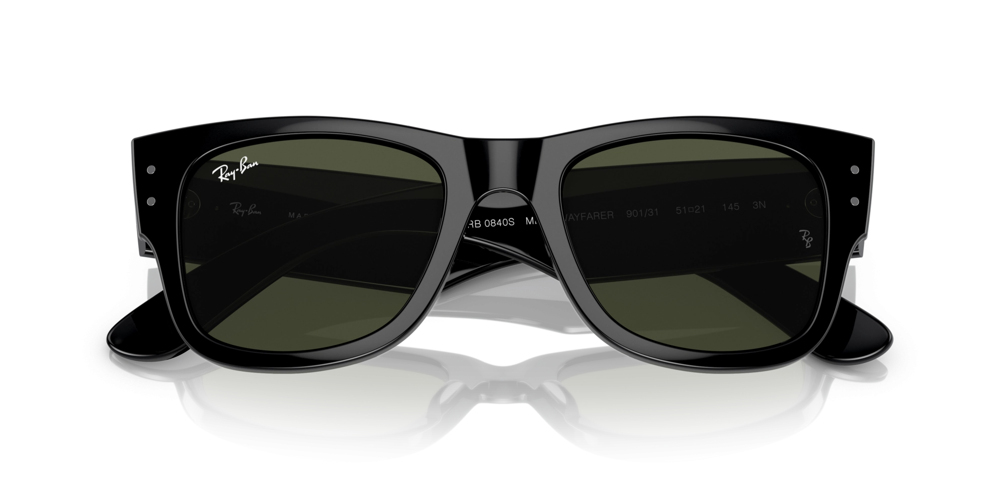 Ray-Ban Mega Wayfarer RB0840S 901/31 51