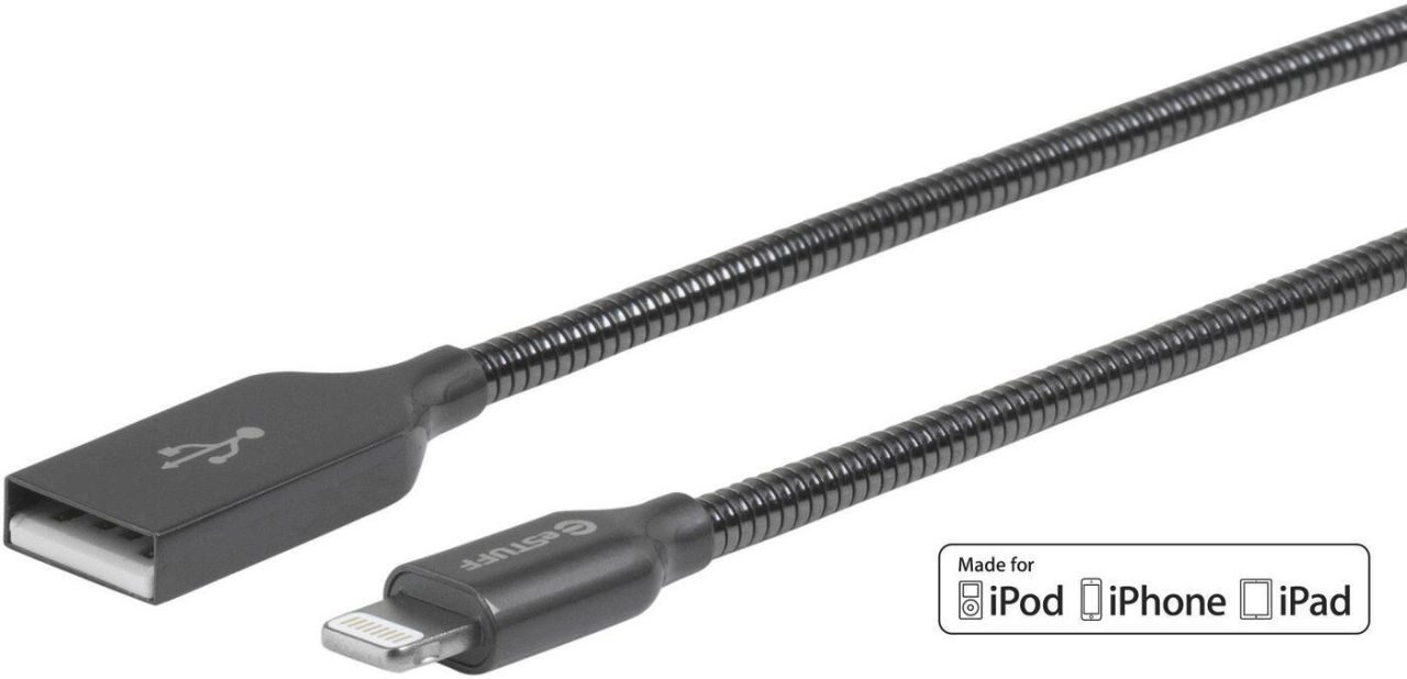 eSTUFF USB-C to Lightning Cable MFI - 0,5m, Grau
