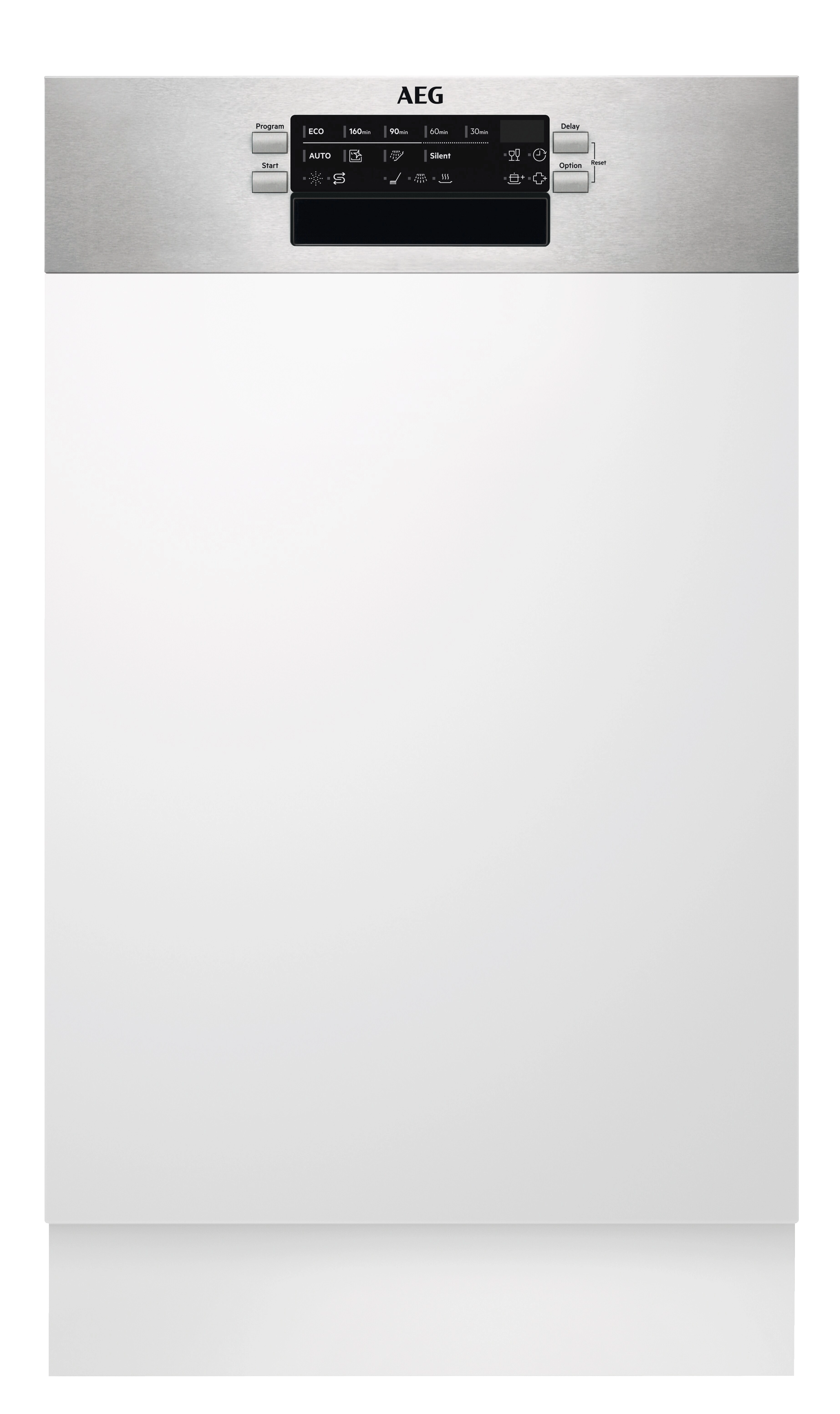 AEG 7000 GlassCare / Integrierter-Geschirrspüler 45 cm / AirDry - perfekte Trocknungsergebnisse / Besteckkorb FEE7341AZM