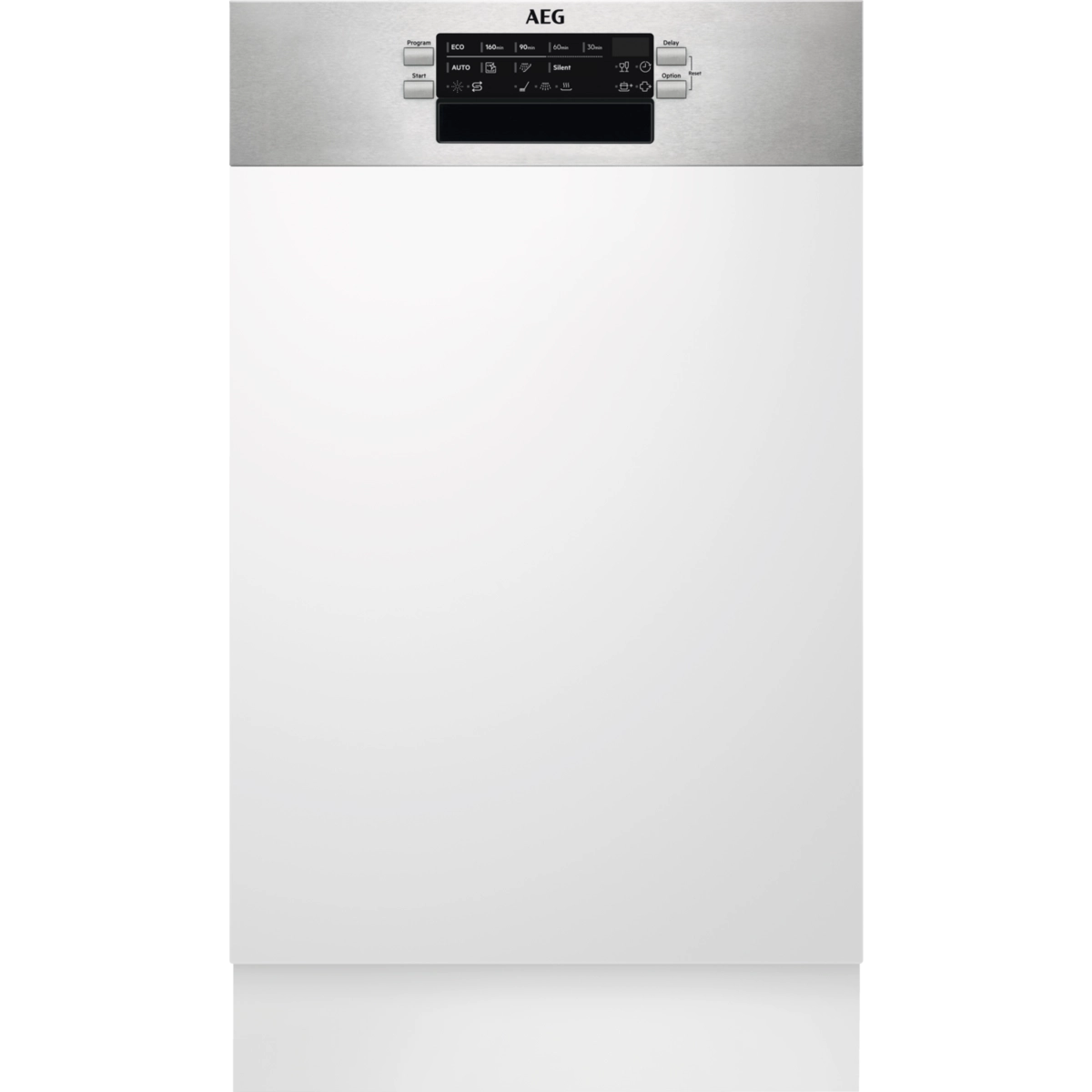 AEG 7000 GlassCare / Integrierter-Geschirrspüler 45 cm / AirDry - perfekte Trocknungsergebnisse / Besteckkorb FEE7341AZM