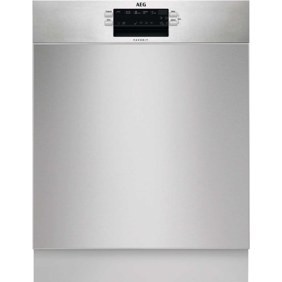 AEG 6000 SatelliteClean® / Unterbau-Geschirrspüler 60 cm / AirDry - perfekte Trocknungsergebnisse / Besteckkorb FUE53610ZM