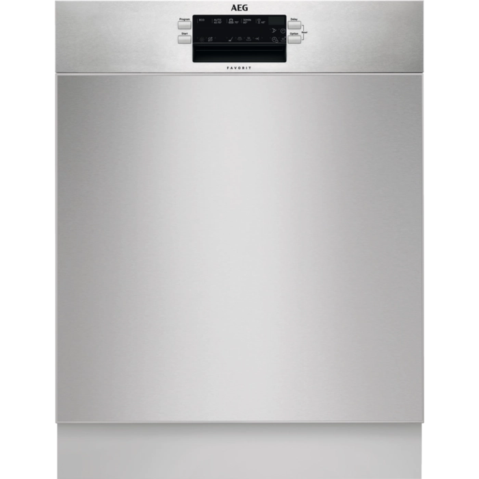 AEG 6000 SatelliteClean® / Unterbau-Geschirrspüler 60 cm / AirDry - perfekte Trocknungsergebnisse / Besteckkorb FUE53610ZM