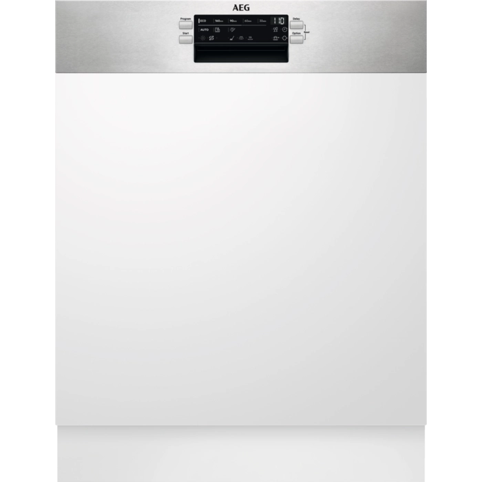 AEG 6000 SatelliteClean® / Integrierter-Geschirrspüler 60 cm / AirDry - perfekte Trocknungsergebnisse / MaxiFlex Besteckschublade FEE6491AZM