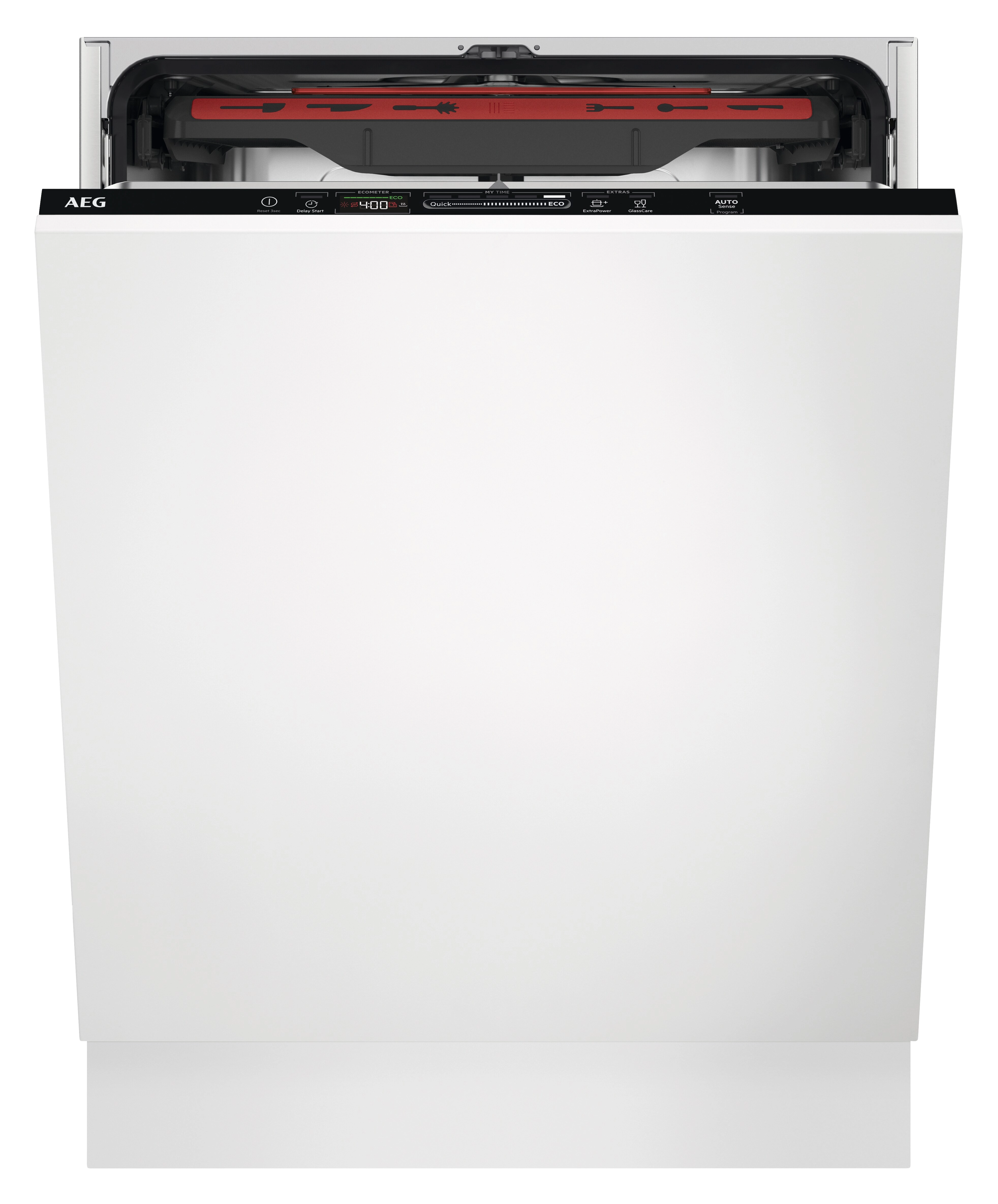 AEG 6000 SatelliteClean® / Vollintegrierter-Geschirrspüler 60 cm / AirDry - perfekte Trocknungsergebnisse / MaxiFlex Besteckschublade / QuickSelect Display F64SV907Z