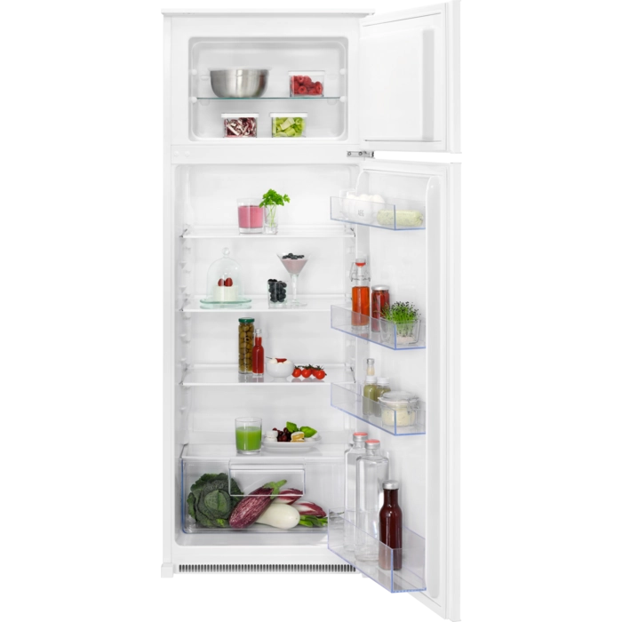 AEG 5000 ColdSense / Einbau Doppeltür - Kühlautomat / 1446 mm / 218 L / LowFrost – weniger Eisbildung / Schlepptür TSD5S141ES
