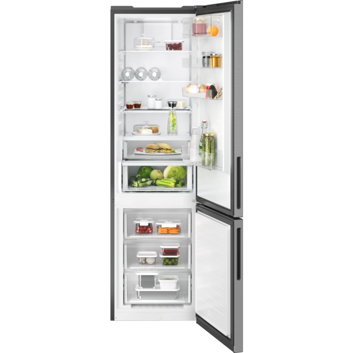 AEG 7000 GreenZone / Freistehende Kühl-Gefrierkombination / 2020 mm / 362 L / NoFrost ORC7P361CX