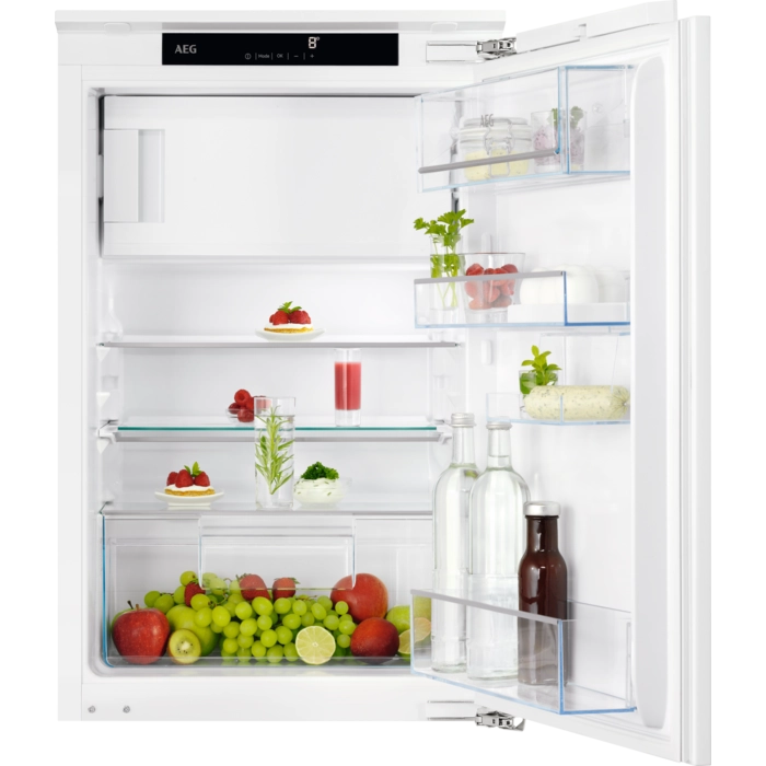 AEG Einbaukühlschrank / 880 mm / 4-Sterne-Gefrierfach / 118 L / Festtür TSF5O88WDF