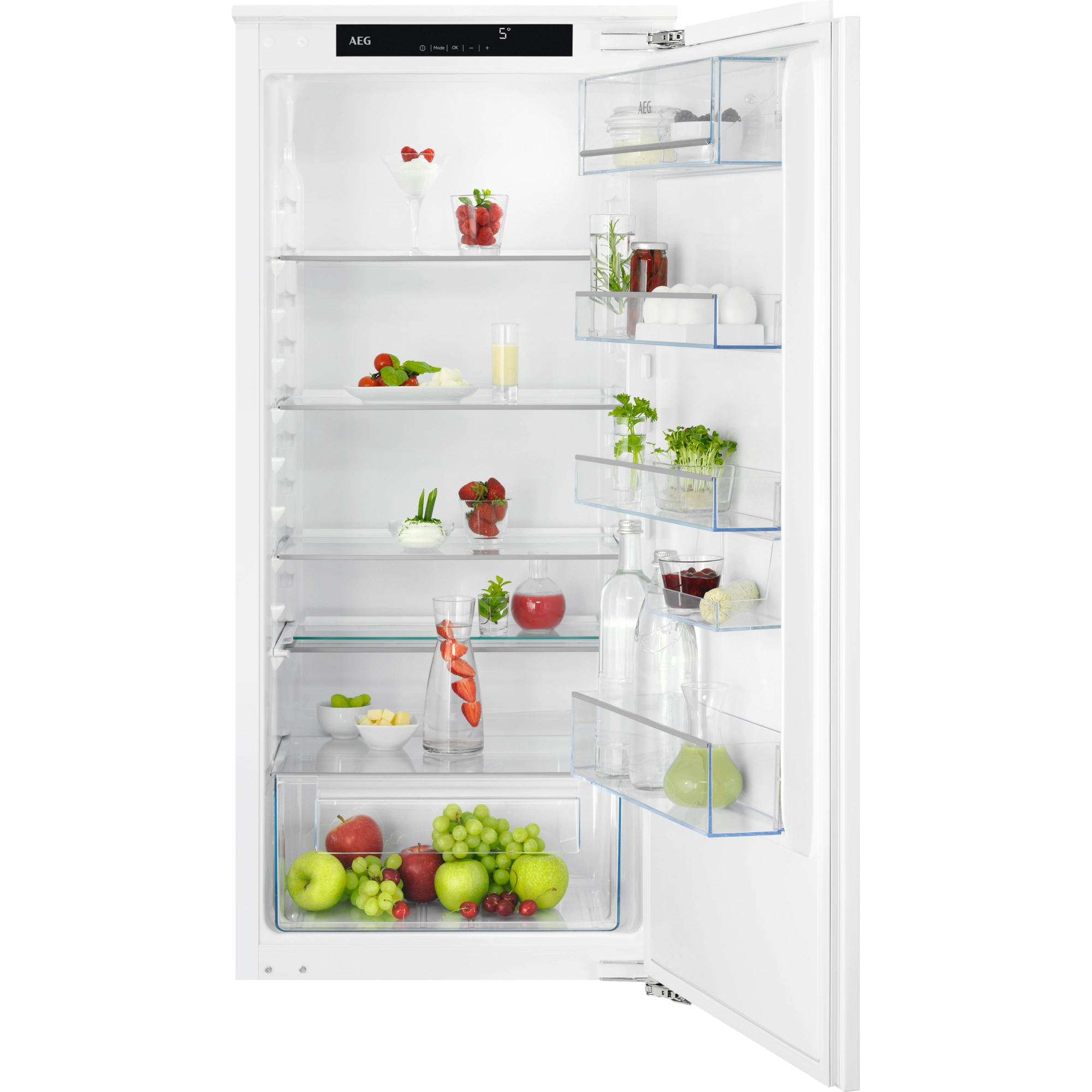 AEG Einbaukühlschrank / 1225 mm / 203 L / Festtür TSK5O12WDF
