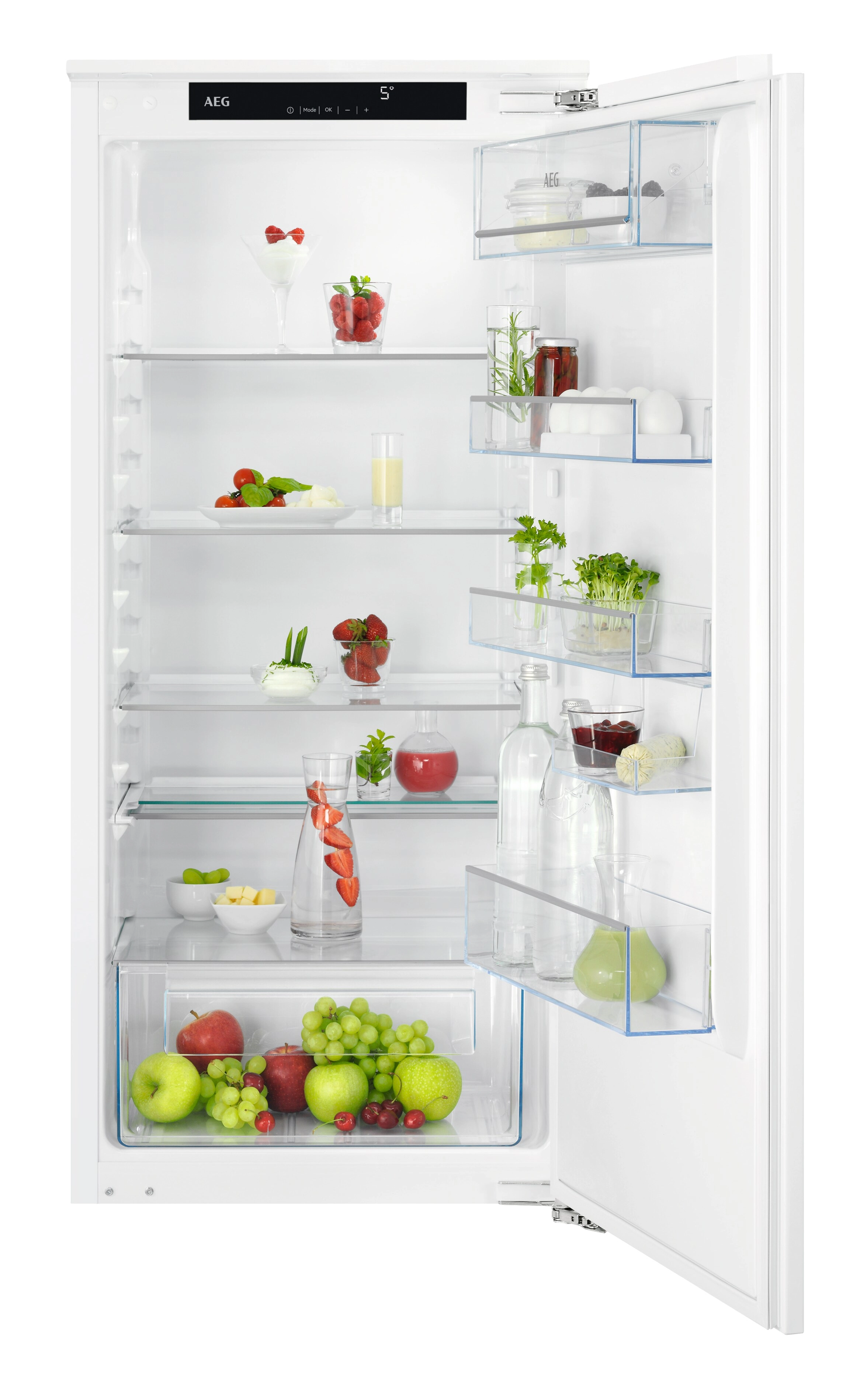 AEG Einbaukühlschrank / 1225 mm / 203 L / Festtür TSK5O12WDF