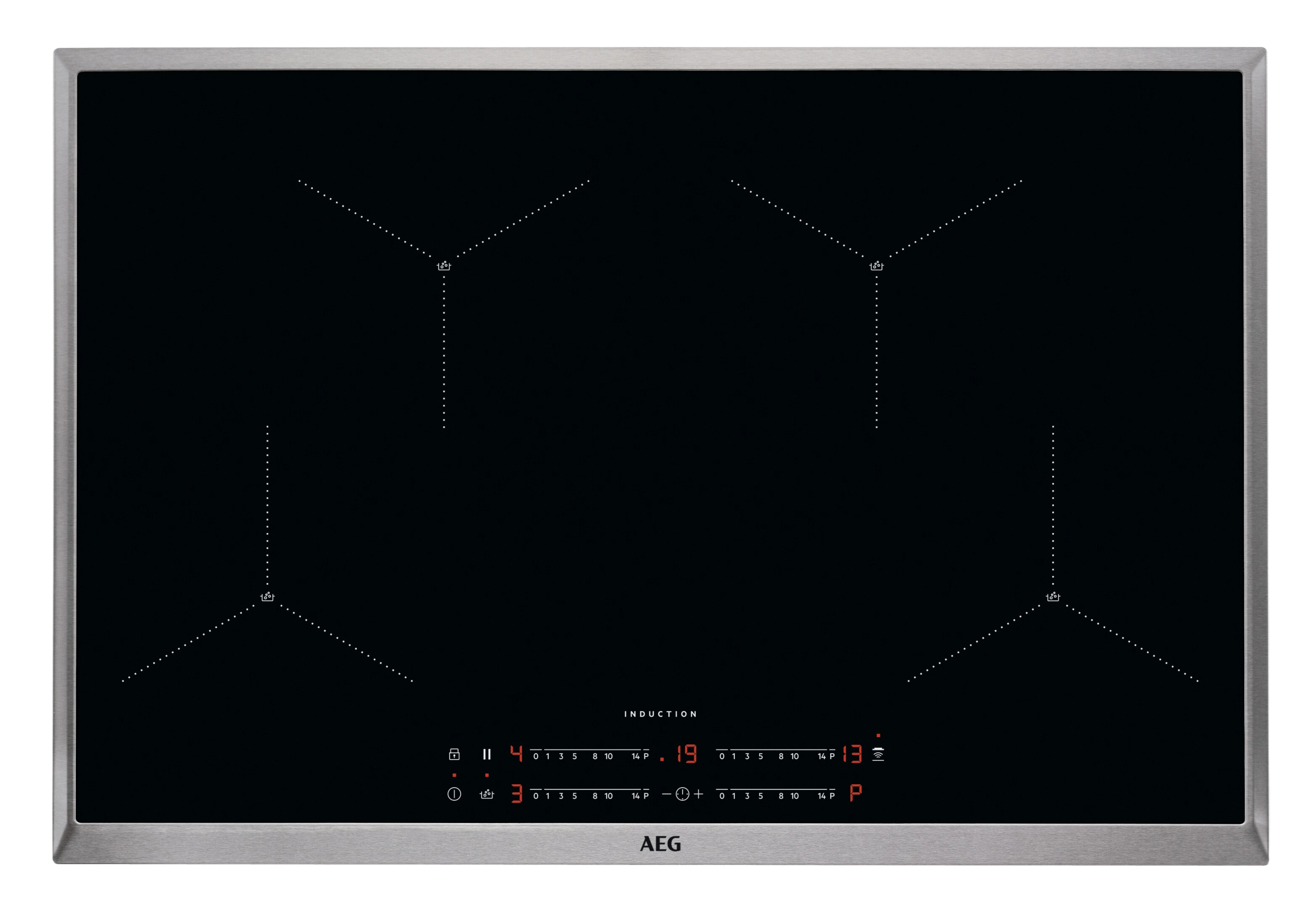 AEG 7000 Sense / Autarkes Induktionskochfeld / 80 cm IAE84411XB