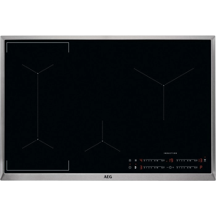 AEG 6000 Flex / Autarkes Induktionskochfeld / Hob²Hood / 80 cm I84KV443XB
