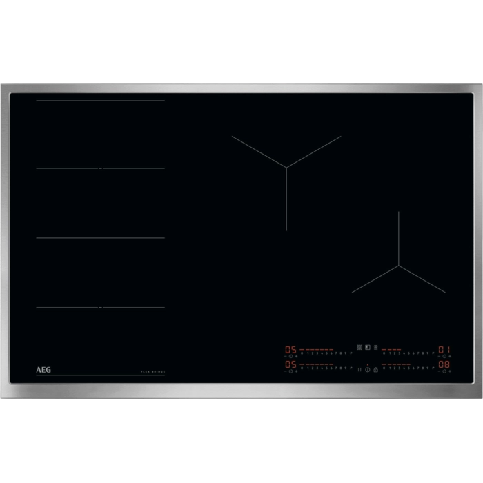 AEG 6000 Flex / Autarkes Induktionskochfeld / Hob²Hood 83 cm TI84IF0FRB