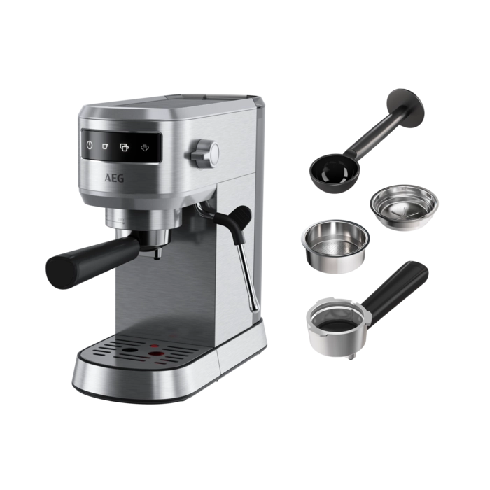 AEG Espresso Siebträgermaschine EC6-1-6ST Gourmet 6