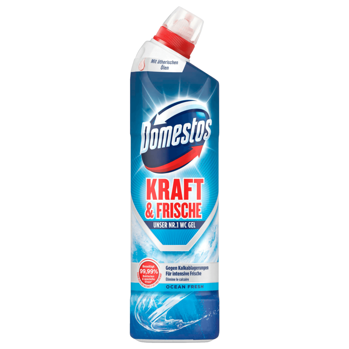 Domestos Kraft & Frische WC-Gel Ocean Fresh