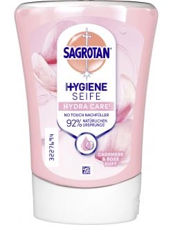 Sagrotan No-Touch Hygiene Seife Hydra Care Cashmere & Rose Duft