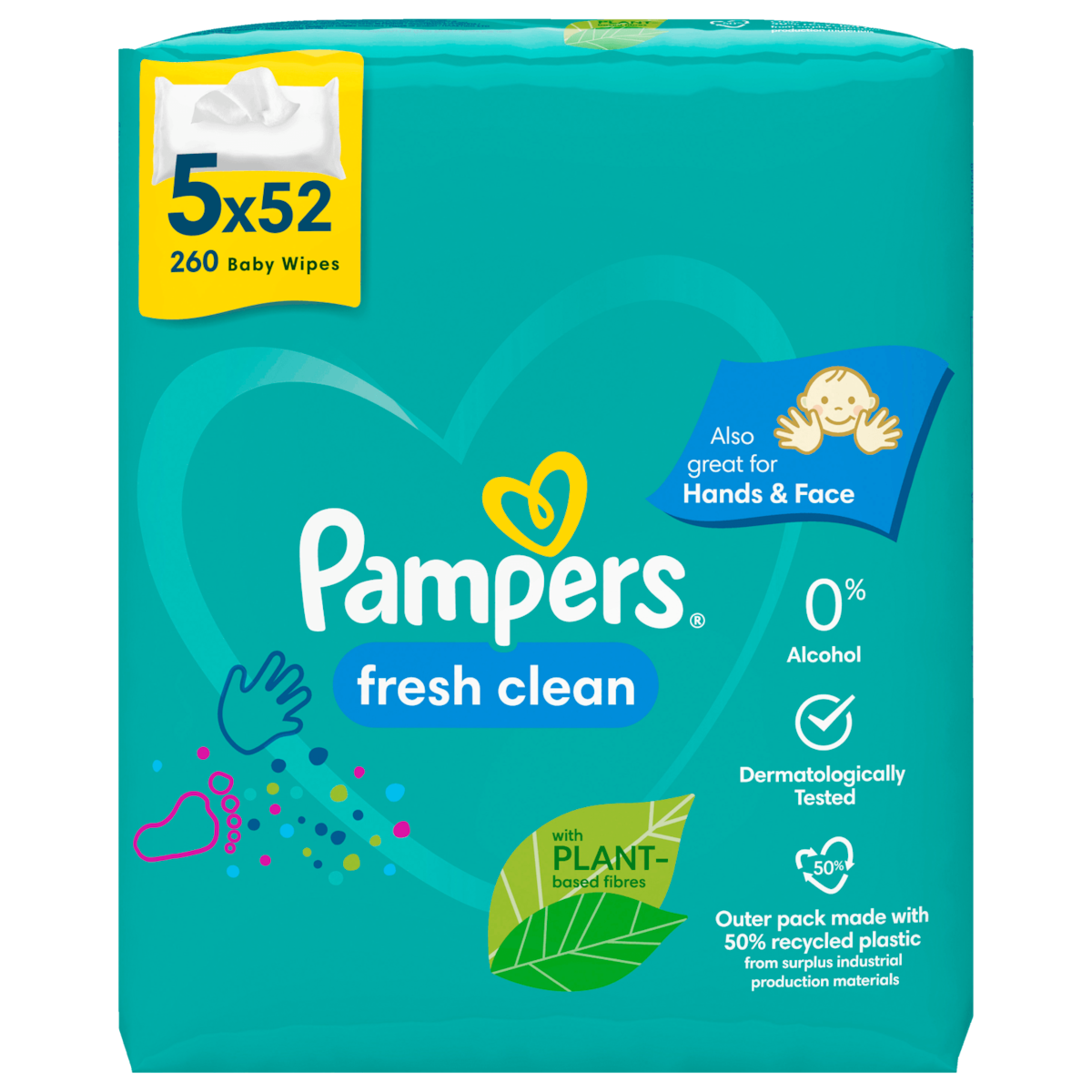 Pampers Fresh Clean Feuchttücher