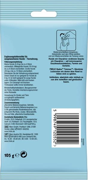 Frolic Rodeo Twistos mit Rind