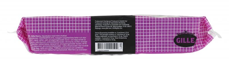 Gille Hafergebäck Schoko